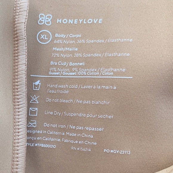 Honeylove Mid Thigh Bodysuit! Retail $129 - Picture 6 of 7